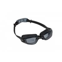 Очки для плавания BRADEX Комфорт+, черные, цвет линзы - прозрачный SF 0388