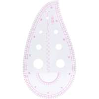 Лекало портновское метрическое Hobby&pro капля пройма, 64x27x25 см 7722932