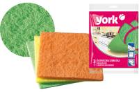 Абразивная губка YORK Бетти 3 шт. 032030