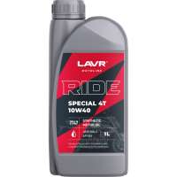 Моторное масло MOTO RIDE SPECIAL 4Т 10W40 SN, 1 л LAVR Ln7747