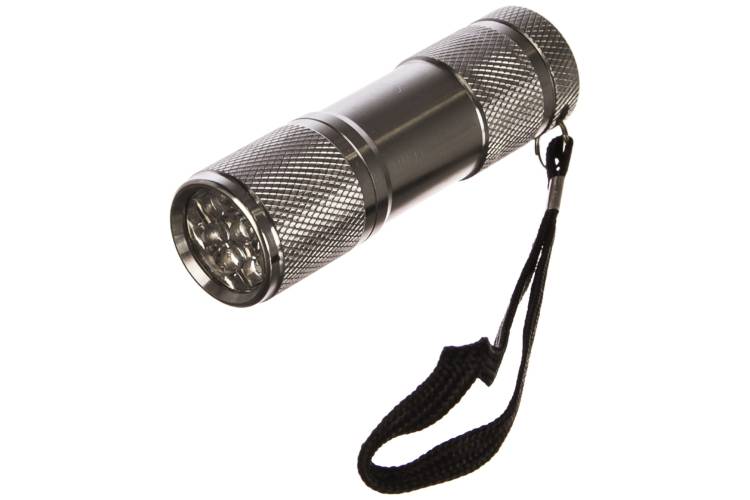 Фонарь Ultraflash UF 9 LED (3XR03, металлик, 9 LED, алюминий, коробка) 7903