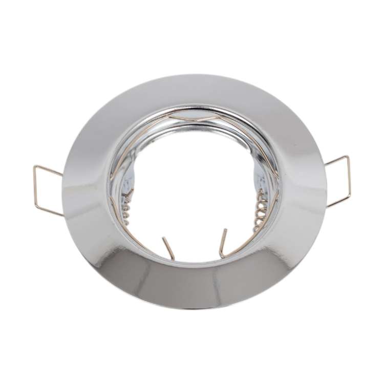 Светильник встраиваемый выпуклый Ecola Light MR16 DL92 GU5.3 Хром 30x80 (кd74) FC1612EFY