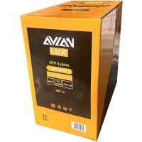 Кабель AVLAN UTP 4PR 24AWG CAT5e LUX, наружный, 305 м 401-2CU-LUX