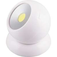 Светодиодный поворотный светильник FERON 1LED 3W 3хAAA 75 80мм, белый, FN1209 23380