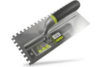 Гладилка 280х130мм, зуб 10x10мм, нержавеющая сталь ARMERO A231/290