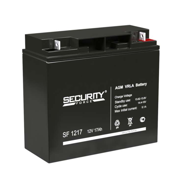 Батарея аккумуляторная Security Force SF 1217