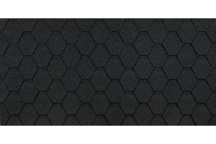 Гибкая черепица DOCKE PIE EURASIA ШЕСТИГРАННИК серый ZRKQ-1045