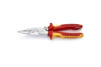 Электромонтажные клещи со страховочным креплением KNIPEX 200 mm KN-1396200T