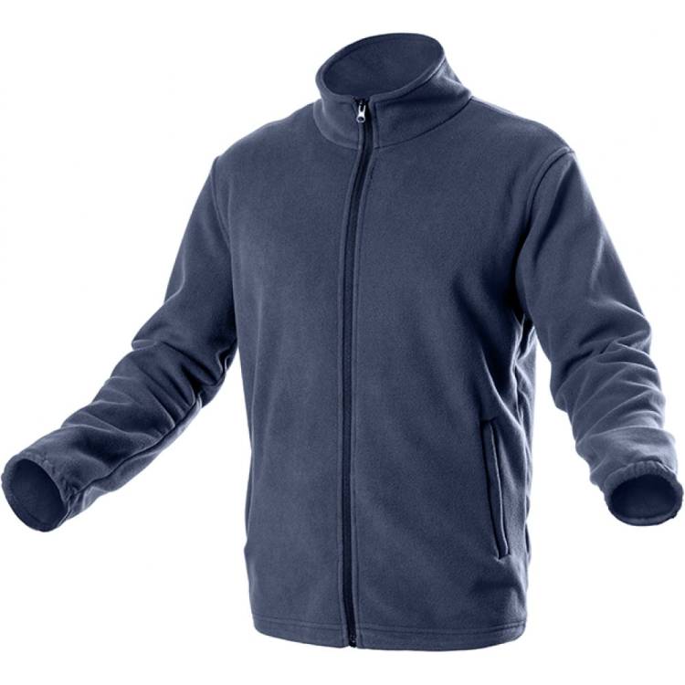 Флисовая толстовка HOEGERT TECHNIK PASADER, темно-синяя, р.2XL/56 HT5K383-2XL