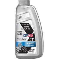 Масло моторное X-MOTO CROSS 4Т 10W-40 API SG JASO-MA 1 л LUXE 30420