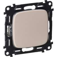 Переключатель Legrand Valena Allure 10АХ 250 В с лицевой панелью слоновая кость Leg 752806