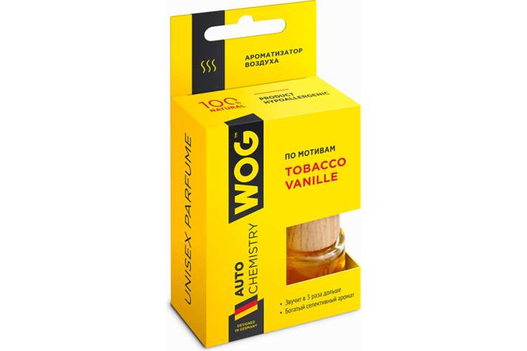 Автомобильный ароматизатор WOG Tom Ford Tobacco Vanille, 8 мл WGC1006