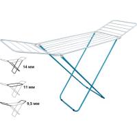 Напольная сушилка для белья PERFECTO LINEA Maria, бело-голубая, 46-003160