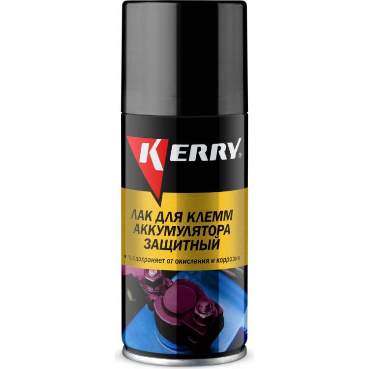 Лак для защиты клемм KERRY KR-918 красный 11606156