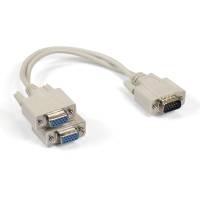 Кабель-разветвитель ExeGate EX-CC-VGA-15M2x15F-0.3 монитор - 2xSVGA card, 15M 2x15F, 0,3м 284939
