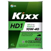 Моторное масло KIXX HD1 10W40, синтетическое, 4 л L206144TE1