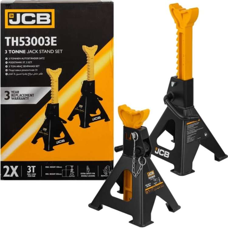 Ремонтная подставка JCB 3 т, 303-438 мм, к-т 2 шт. JCB-TH53003E(56959)