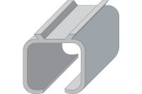 Верхняя направляющая для раздвижных дверей N2 Palladium 3 метра 12056