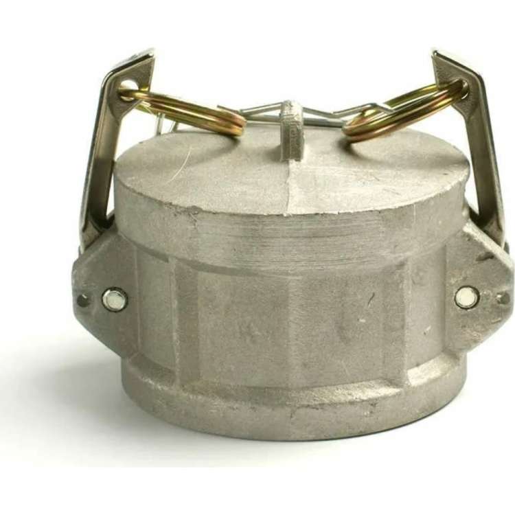 Алюминиевый камлок TITAN LOCK типа DC серия "EcoLine", заглушка для ниппеля 1", TL100DCAL-EL