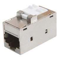 Экранированный проходной модуль Advant Keystone, категория 6а, ADV6a-FRJRJ45
