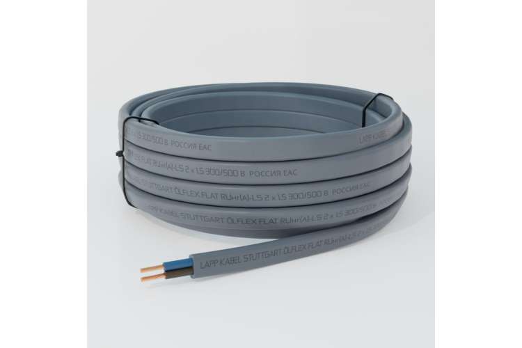Кабель LAPP OLFLEX FLAT RU нгА-LS 2x1,5 50м 3120000166