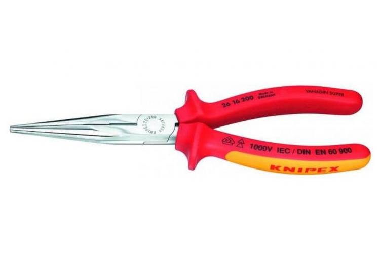 Длинногубцы с резцом KNIPEX KN-2616200