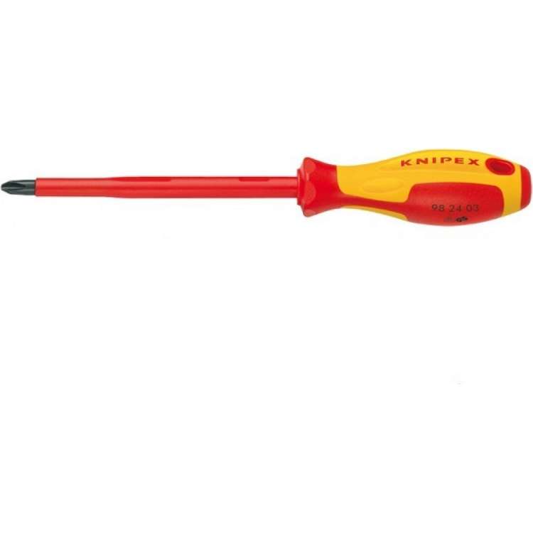 Отвертка для винтов с крестообразным шлицем Phillips KNIPEX KN-982404