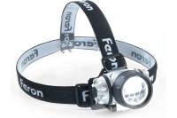 Налобный фонарь FERON на батарейках TH2304 3xAAA, 3W 14LEDs IP44 пластик 41708