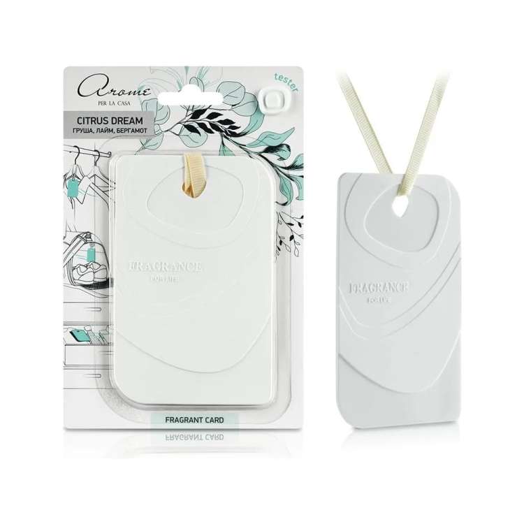 Ароматизатор для дома АЕР Fragrant Card Citrus dream 105243