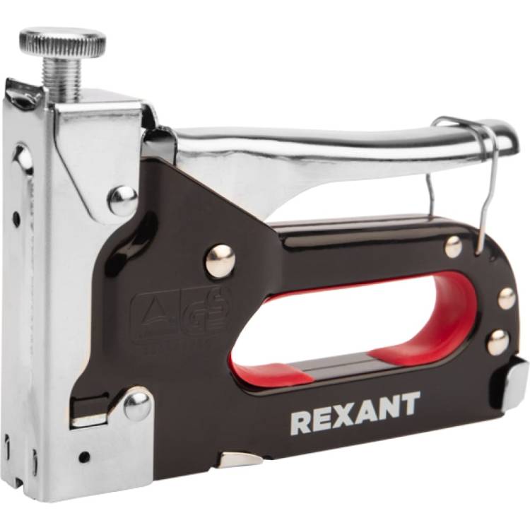 Мебельный степлер REXANT металлический, со вставками, 3 в 1 12-5403