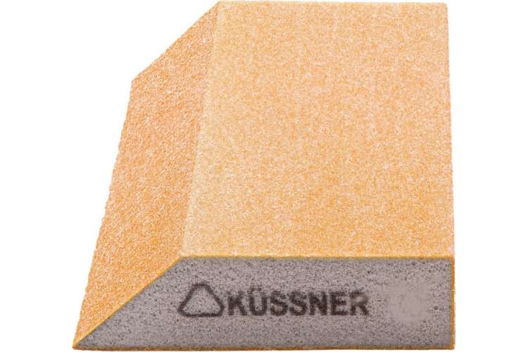 Шлифовальный брусок KUSSNER Р100, трапеция Soft, 125x90x25 мм 1000-250100
