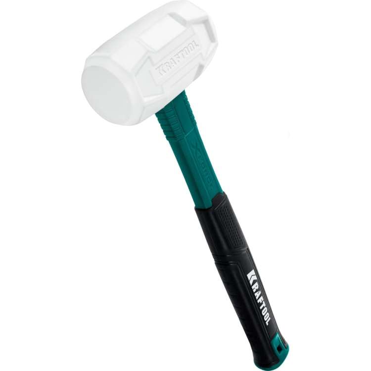 Резиновая киянка KRAFTOOL X-force 450 г белая 2077-45