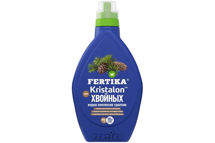 Удобрение для хвойных Кристалон 500 мл Fertika 4620005610651