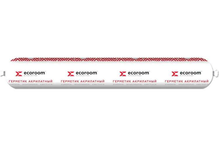 Акриловый герметик ECOROOM AS-14 (пароизоляционный; 600 мл) E-Герм-7052/600