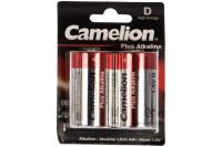 Батарейка 1.5В Camelion, LR20 Plus Alkaline BL-2, 1654