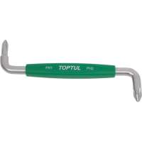 Двухсторонняя отвертка TOPTUL крест PH1xPH2 FBKA0102