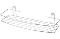 Настенная полка Рыжий кот Lecco 7,5*35*13 см хром 310850