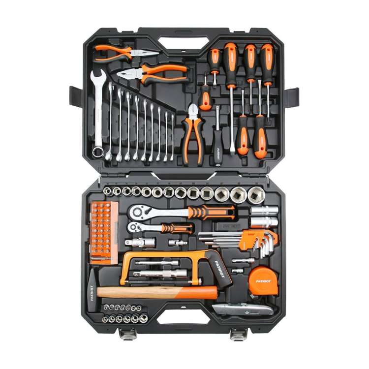 Набор автоинструмента PATRIOT SSP-101, 1/2+1/4 DR (101 пр.), multi, Cr-V 350004506