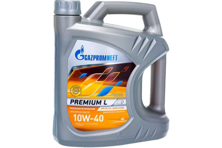 Масло Premium L 10W-40 4л Gazpromneft 253142211