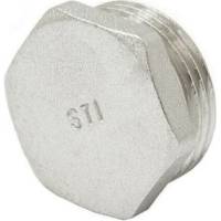 STI Заглушка латуннаяДу20 (3/4") Ру16 наружная резьба никелированная D270-00248