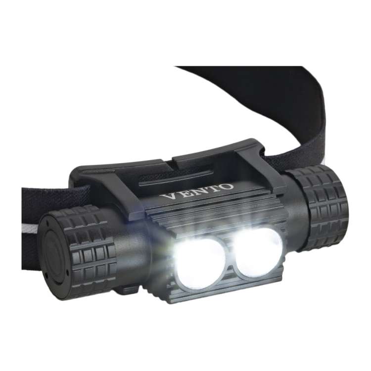 Фонарь налобный светодиодный VENTO «Photon X2», vnt 1390