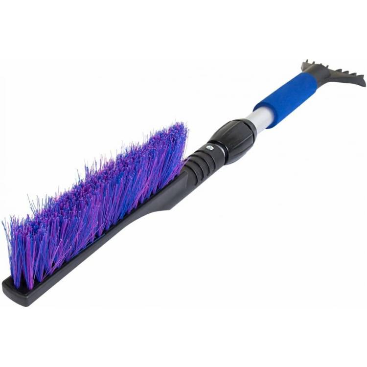 Зимняя щетка со скребком с телескопической ручкой 60-88 см KRAFT KT 830066
