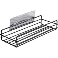 Полка для ванной ZDK Homium черный, 27x11x5.5 см shelf6black