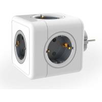 Разветвитель ROCKETSOCKET Cube Original 5 Euro 16A  цвет серый GN1203