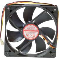 Осевой вентилятор охлаждения EVERCOOL 120x120x25 12b EC12025H12BA
