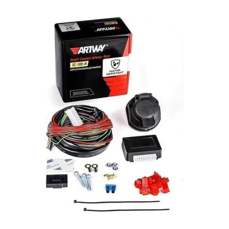 Блок согласования для фаркопа Artway Smart Connect 7-контактная, обновленная, 1.9 м SC-100 N