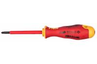 Диэлектрическая крестовая отвертка Felo Ergonic +/- Z 1X 80 41710290