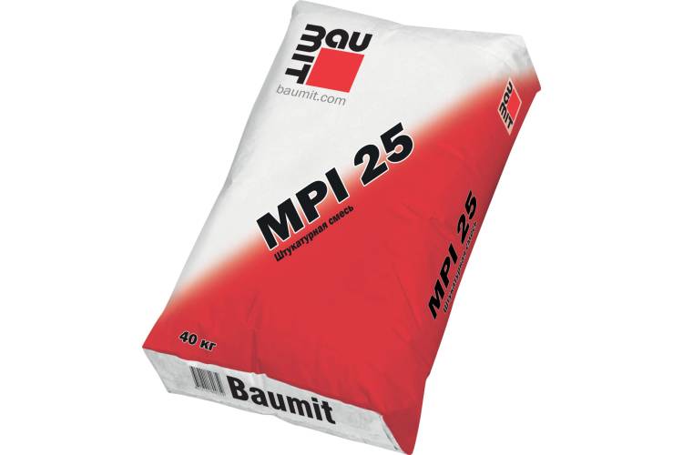 Штукатурная смесь Baumit MPI 25 40 кг 4612741800496