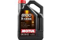 Синтетическое масло 8100 X-cess 5W30 4л MOTUL 108945