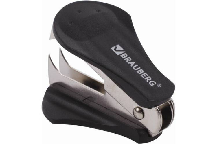Антистеплер для скоб № 10 и № 24/6 BRAUBERG Original черный 222536